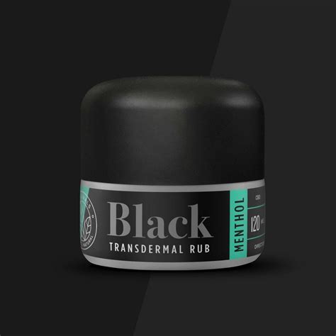 Cannariginals Black Menthol Transdermal Rub Leafly