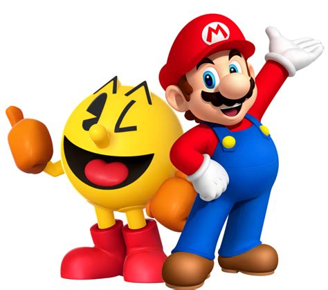 Pac Man And Mario By Banjo2015 On Deviantart