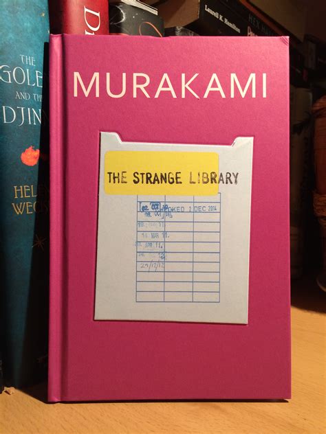 The Strange Library Haruki Murakami