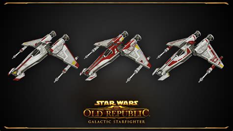 Star Wars The Old Republic Galactic Starfighter Concept Art