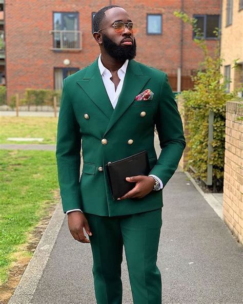 Blackmenwithstyle Theres Something About Green Blackmenwithstyle Good Prom Suits