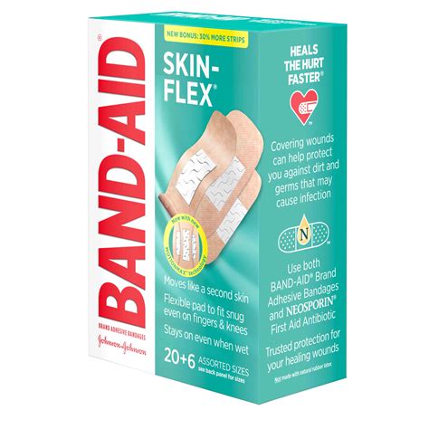 Skin Flex® Second Skin Flexible Bandages Band Aid® Brand