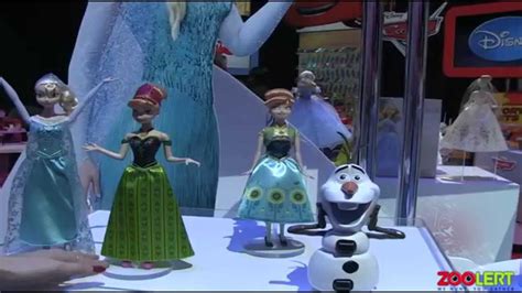 Disney Frozen Dolls And Playsets Nytf 2015 Youtube