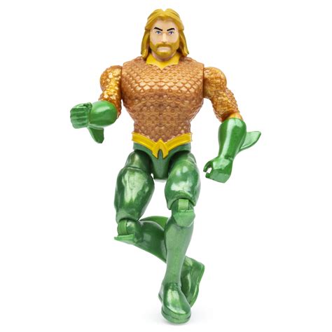 Dc Comics 4 Inch Aquaman Action Figure With 3 Mystery Accessories