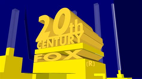 20th Century Fox Logo Slanted Zero 1970s Version 2016 3d Warehouse