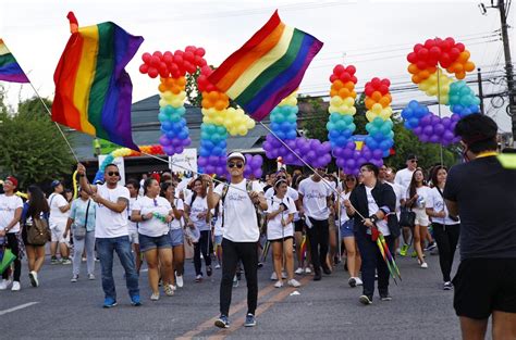 Look Rainbow Cheers And Love At The Metro Manila Pride March
