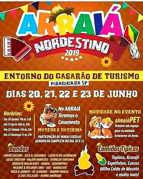 Guia TurÍstico Piracicaba Festa Junina Em Piracicaba 2019