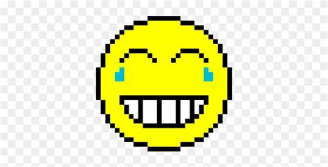 Download Laughing Crying Emoji Sans Head Pixel Art Minecraft Clipart