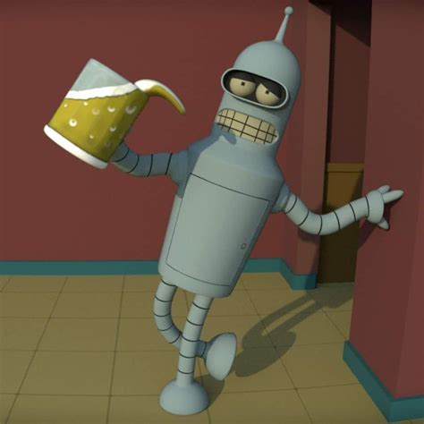 3d Model I Made Of Bender Futurama
