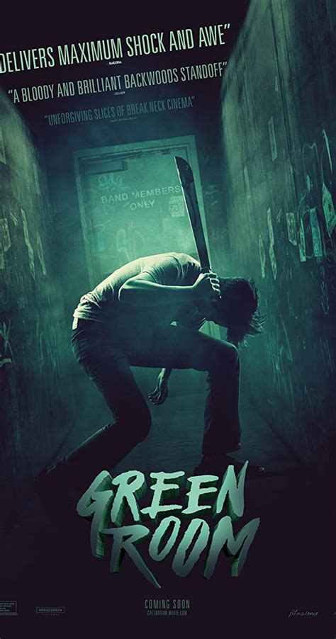 It has received mostly positive reviews from critics and viewers, who have given it an imdb score of 8.1 and a metascore of 86. Green Room (2015) - IMDb