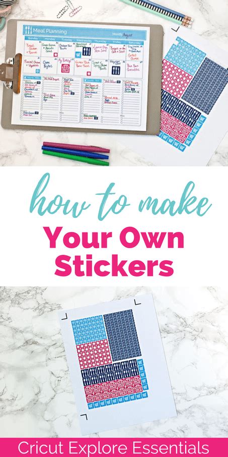 Learn how to make your own stickers using your cricut maker or explore air 2 machine, along with the cricut design space app! Cricut Explore Essentials: How to Make Your Own Stickers ...