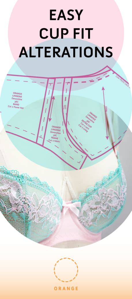 Easy Alterations To Customize Bra Cup Fit Bra Sewing Pattern Bra