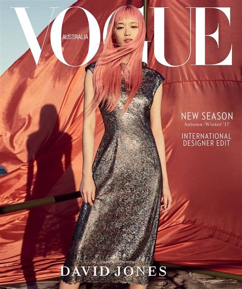 Asian Models Blog Magazine Cover Fernanda Ly For Vogue Australia
