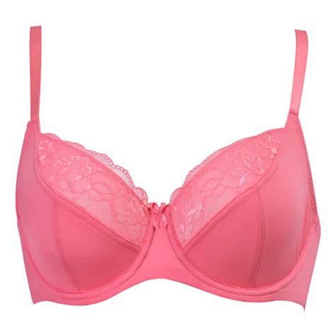 Plus Size 75b 85e Underwired Non Padded Ultra Thin Sexy Full Coverage