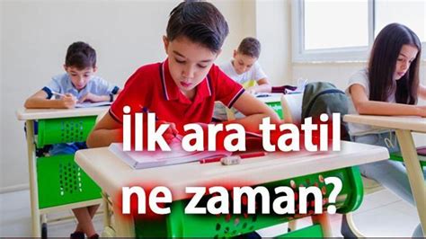 İlk ara tatil Kasım ara tatili ne zaman MEB ara tatil tarihleri 2023