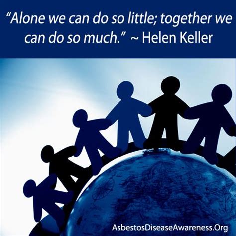 I suddenly seen about a quote by helen keller about life and it hits me so hard! "Alone we can do so little; together we can do so much." ~ Helen Keller | Quotes that Move Me ...