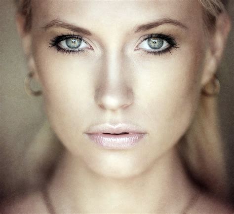 Obrázky Na Plochu Tvár ženy Model Portrét Blondínka Hĺbka Ostrosti Zelené Oči
