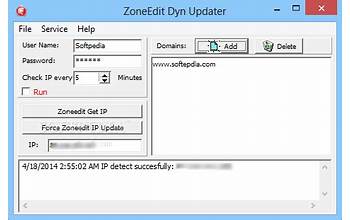 ZoneEdit Dyn Updater screenshot #0