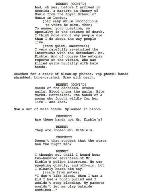 The Toughest Scene I Wrote A Concussion Character Intro That Was Saved