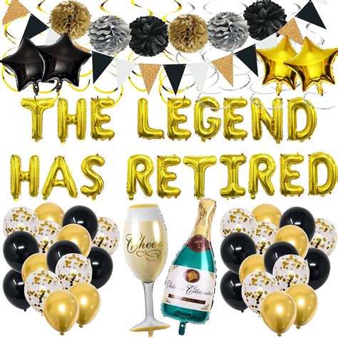 Buy Retirement Party Decorations For Women Happy Retirement Decorations