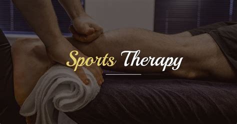 Sports Massage Therapy Sports Massage Therapy Sports Therapy