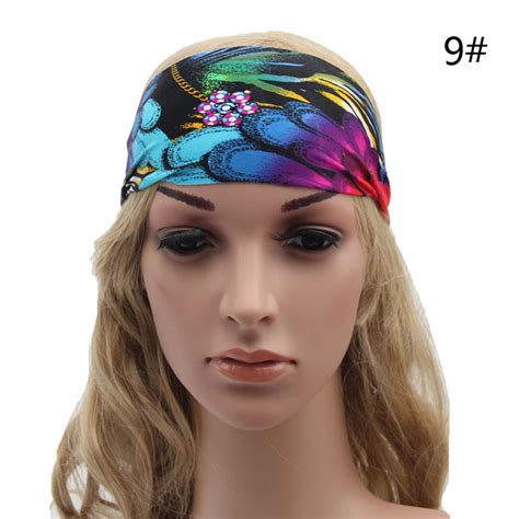 1pc Bohemia Head Wraps Hair Band Accessories Women Lady Wide Headband