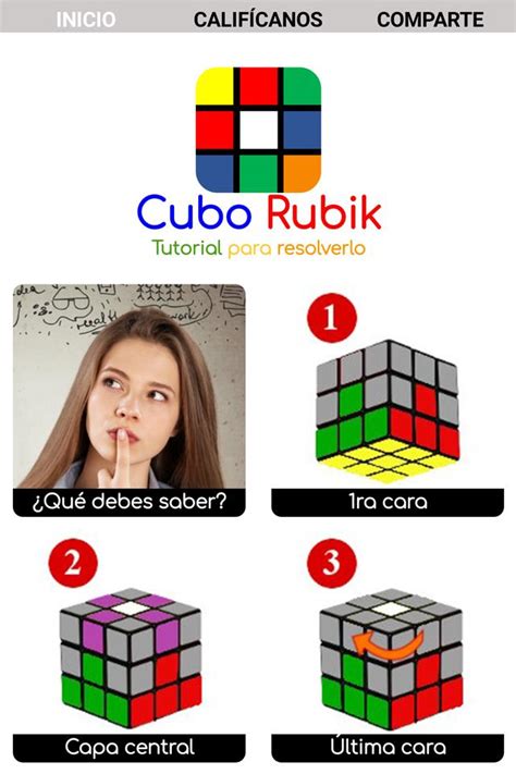 Agencia Dato Parque Natural Paso A Paso Para Armar Cubo Rubik