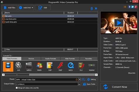 Amv Converter 5 Best Free Amv Converter Tools For Mp4mp3 Player