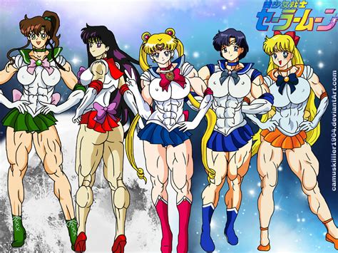 Sailor Scouts By Camuskilller1904 On Deviantart