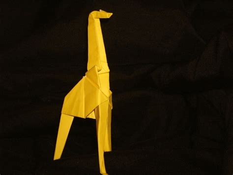 Origami Giraffe By Bag Of Bones666 On Deviantart