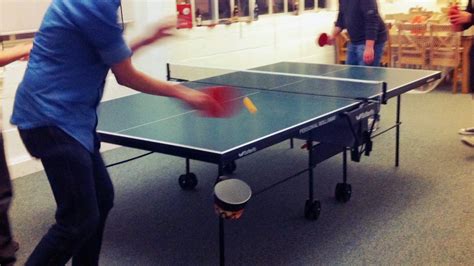 There is usually a small amount of backspin on the ball. How to Hire a Winner? Try a Game of Ping Pong | Inc.com