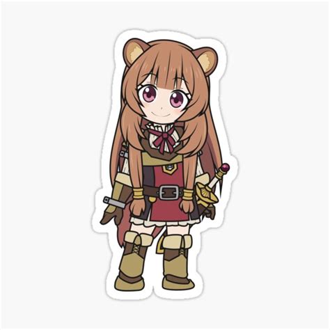 The Rising Of The Shield Hero Raphtalia Chibi Sticker For Sale By
