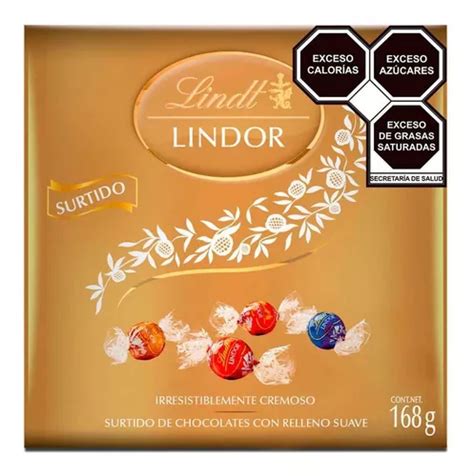 Chocolate Lindt Lindor Surtido Caja 168g Mercadolibre