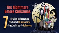 7 datos curiosos para celebrar el 28 aniversario de The Nightmare ...