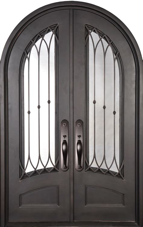 Of course, this is dependent on the size, thickness, and elaborate design of the door. IC7498RRLC http://www.irondoorsunlimited.com/all-doors ...