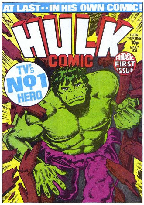 British Comic Art Hulk Comic