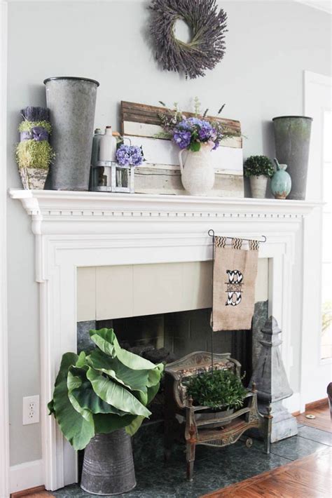 42 Awesome Summer Mantel Décor Ideas Digsdigs