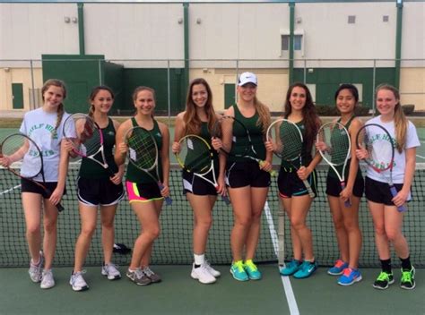 Girls Tennis Team Gulf High School