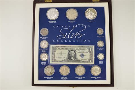 Silver Coin Set United States Silver Collection Historic Us Collection Includes Silver