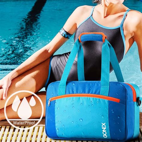 Swimming Equipment Bags Pool Dry Wet Separated Duffle Bag For Gym Beach Gonex Swim Bag
