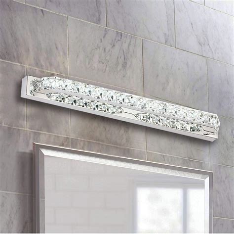 Ganeed Crystal Vanity Lights 22 Inch 14w Led Bathroom Vanity Light