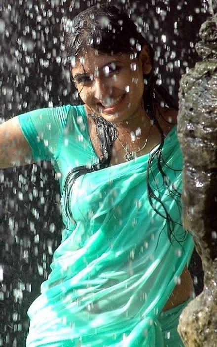 Sexy Monica In Sexy Wet Saree Looking Burning ~ World Top Models And Actress