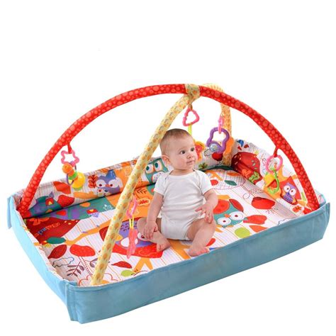 Costway 3 In 1 Multifunctional Baby Infant Activity Gym Play Mat