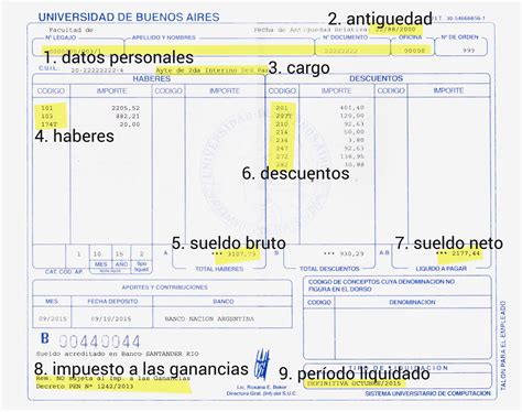 Recibo De Sueldo Recibo Pago Aguinaldo Sueldo