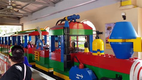 Kids Experience On The Legoland Express Youtube