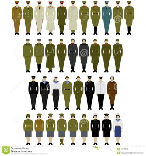 Here you can compare military power of countries. Uniforms Of The North Korean Army Stock Vector ...