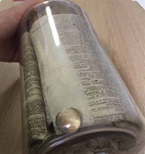150 Year Old Time Capsule Found In The Walls Of Manchester Jewish Museum