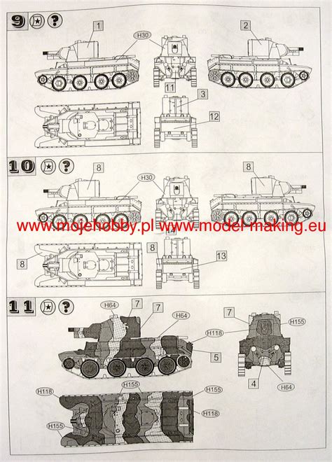 Finnish Tank Bt 42 Model Do Sklejania Unimodels 339