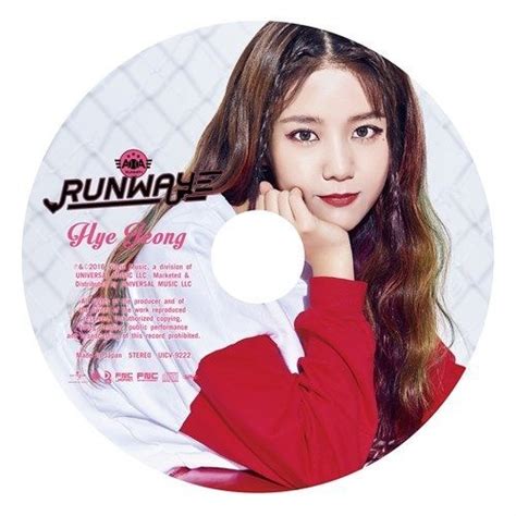 Yesasia Runway Hyejeong Ver First Press Limited Edition Japan