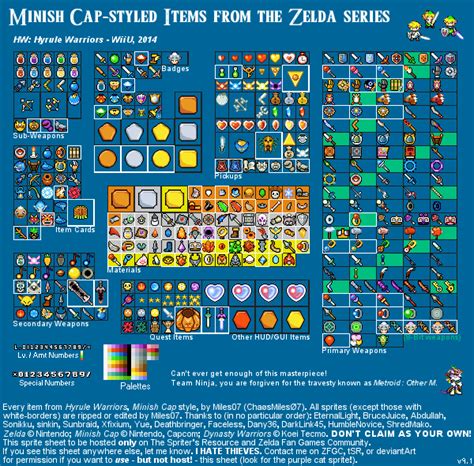 Custom Edited The Legend Of Zelda Customs Items Hyrule Warriors